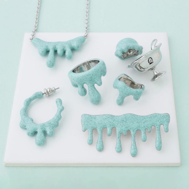 キューポット　Q-pot メルティーメルト　とろーりピアス　(片耳) チョコ ピアス/メルティーチョコレート | Q-pot. ONLINE SHOP