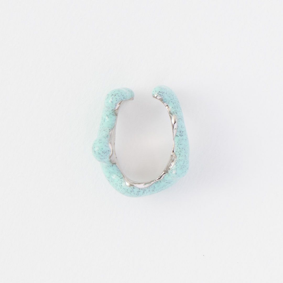 チョコミント　メルト　イヤーカフ