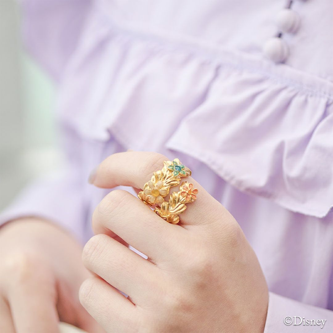 ディズニー　コラボアクセサリー　ラプンツェル