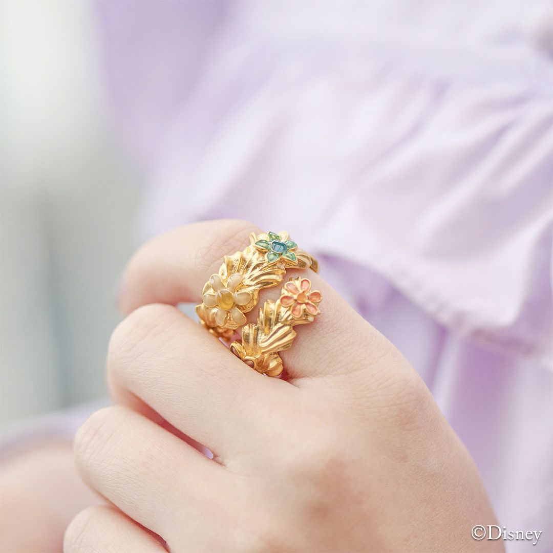 ディズニー　コラボアクセサリー　ラプンツェル