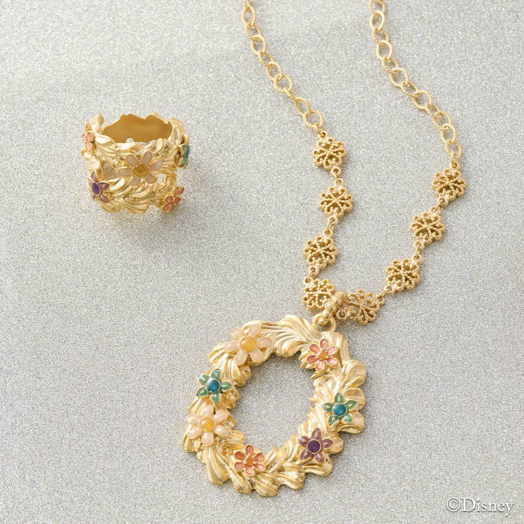 ディズニー　コラボアクセサリー　ラプンツェル