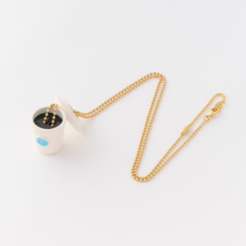 【超美品】Q-pot. ブレンドコーヒーネックレス　カフェラテチャーム Q-pot. ブレンド コーヒー チャーム | Q-pot. ONLINE SHOP