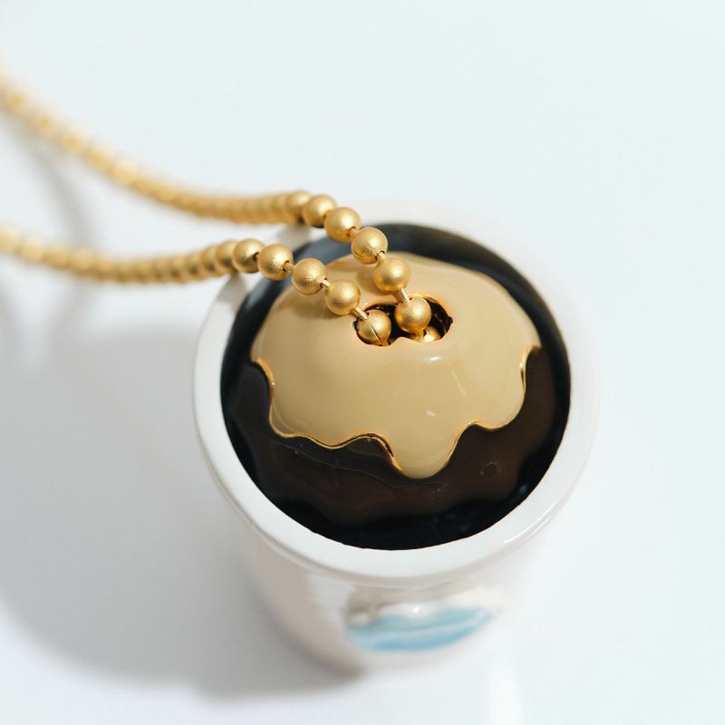 アンティック-珈琲店- takuya ピック型ネックレス アクセ アンカフェ Q-pot. ドリップコーヒー ネックレス | Q-pot. ONLINE SHOP