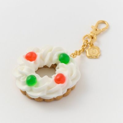 ドレンチェリーケーキ バッグチャーム(ミルク)