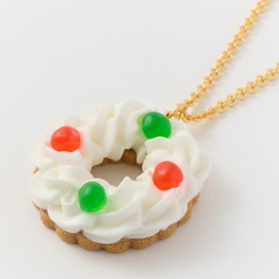 ドレンチェリーケーキ ネックレス(ミルク)