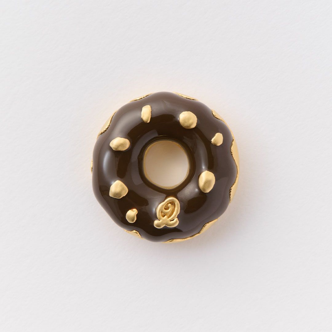 チョコレートナッツ　ドーナッツ　チャーム