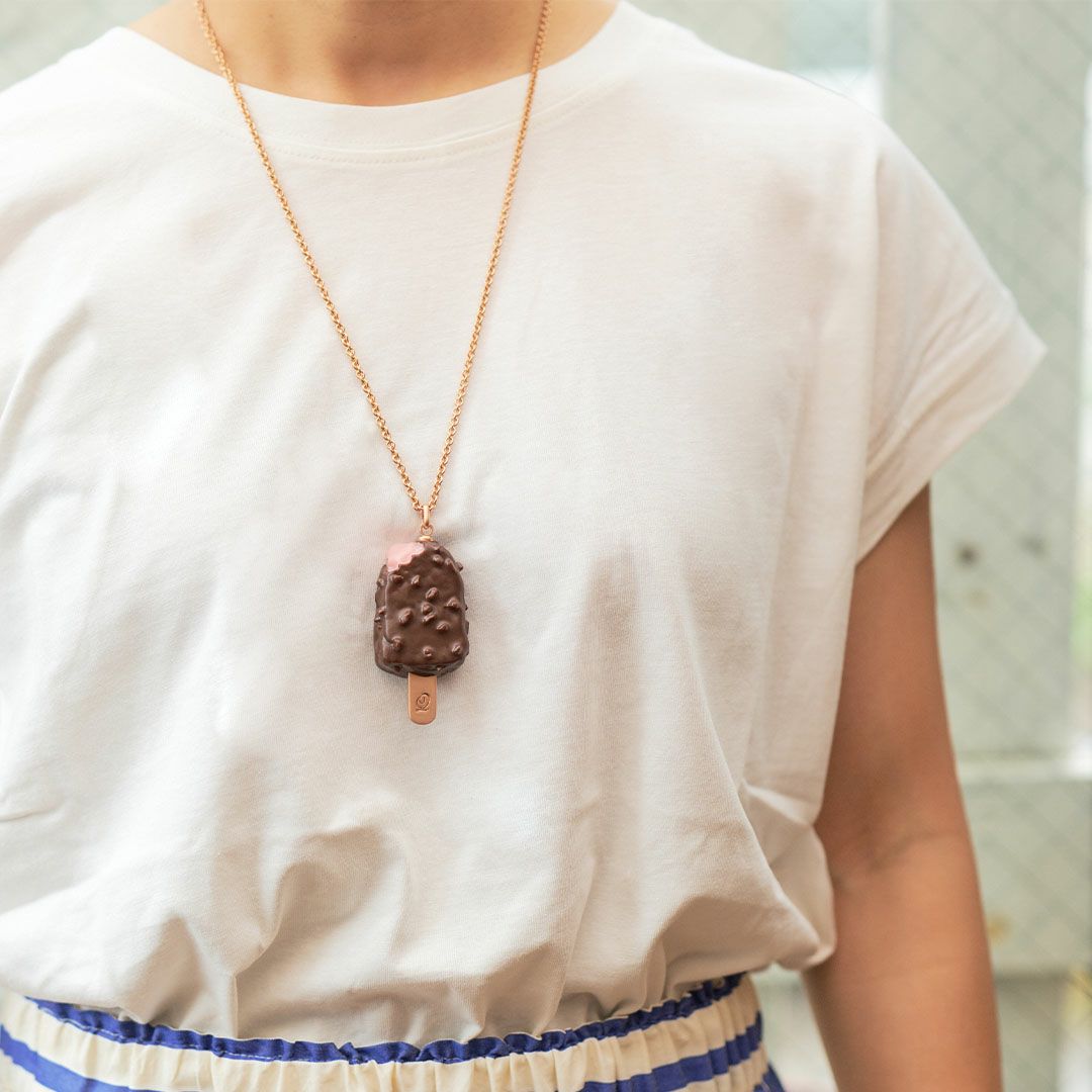 チョコレート ストロベリー アイスバー ネックレス オンラインショップ限定