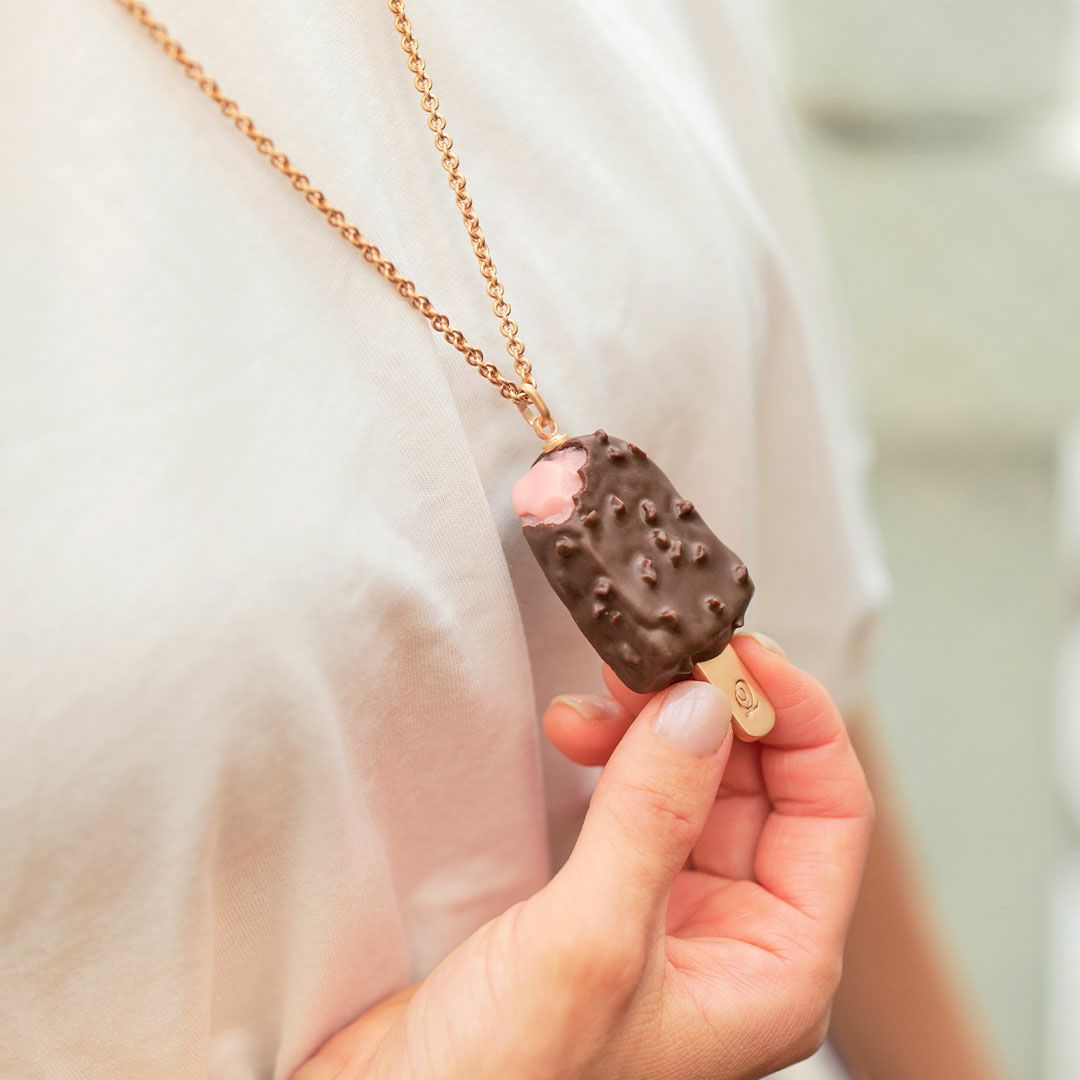 チョコレート ストロベリー アイスバー ネックレス オンラインショップ限定