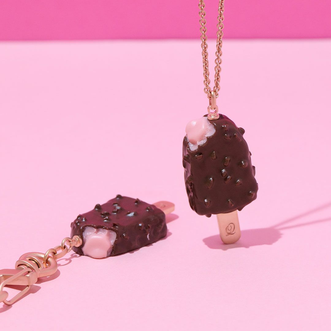 チョコレート ストロベリー アイスバー ネックレス オンラインショップ限定
