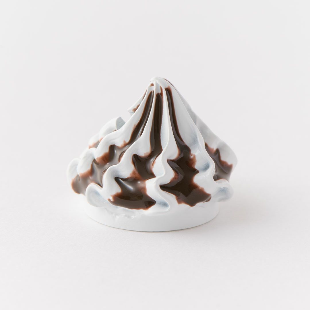 チョコレートホイップクリーム　トッピングチャーム