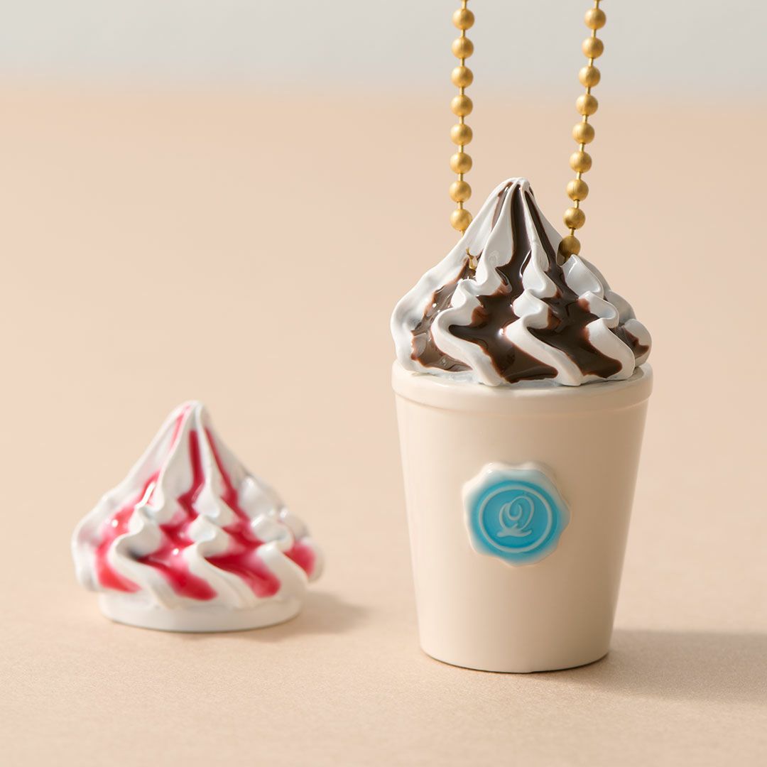 チョコレートホイップクリーム　トッピングチャーム