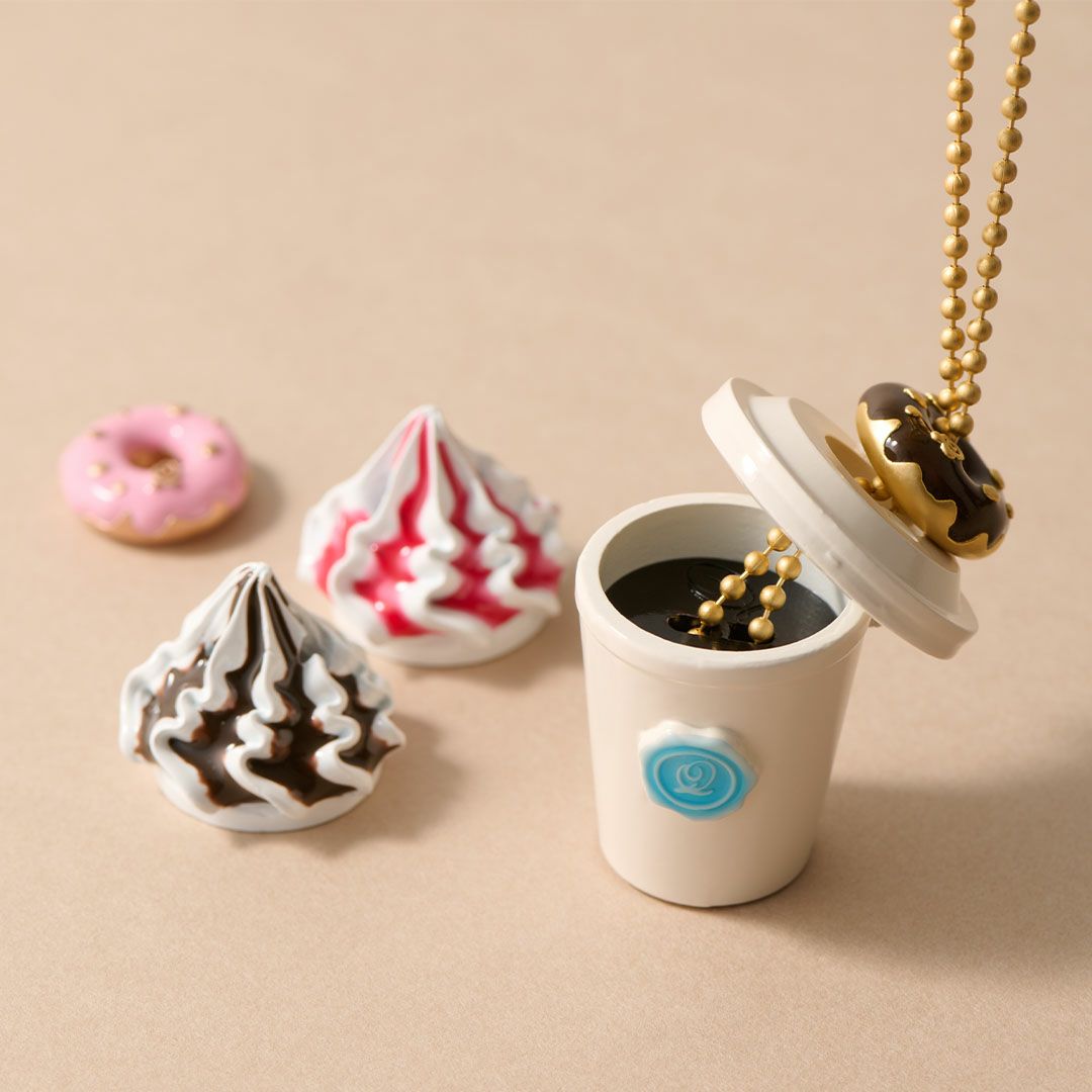 チョコレートホイップクリーム　トッピングチャーム