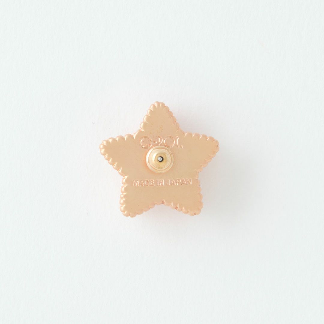 エトワールショコラ 星 ピアス ピンク