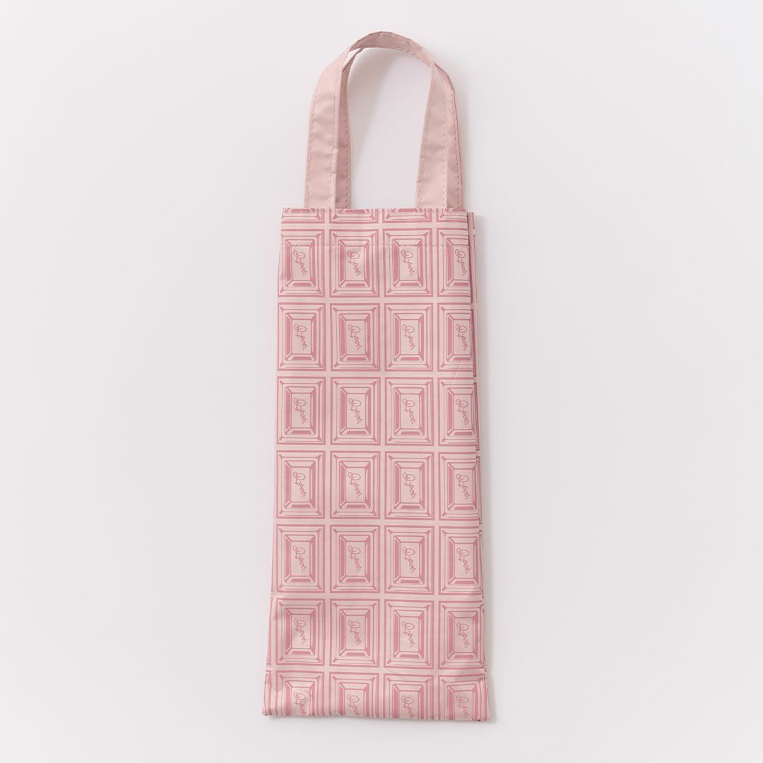 ストロベリーチョコレート　折りたたみ傘　晴れ雨兼用 99.9%以上