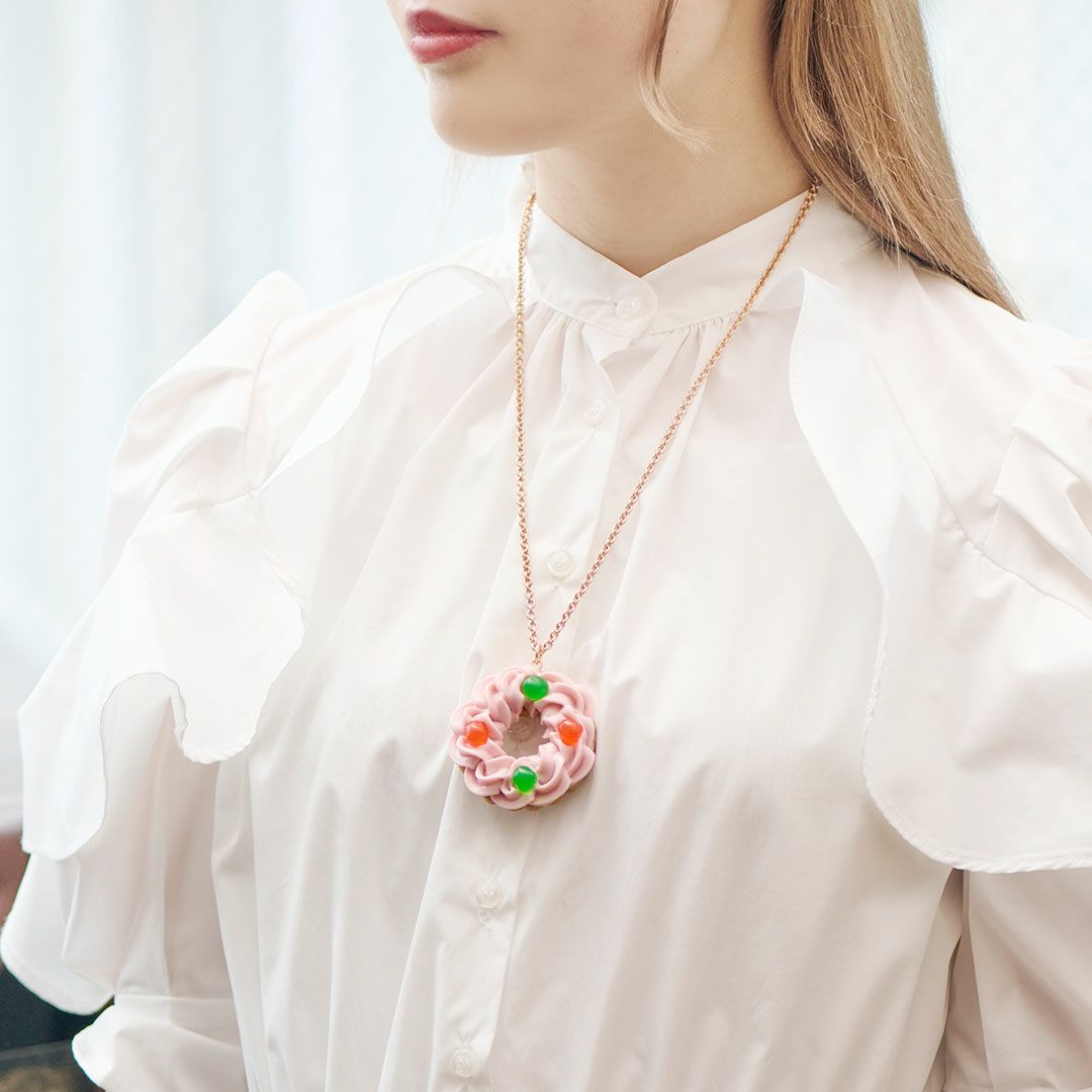 ドレンチェリーケーキ　ネックレス