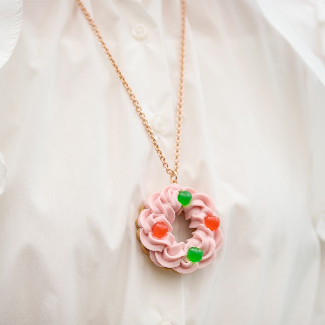 ドレンチェリーケーキ　ネックレス