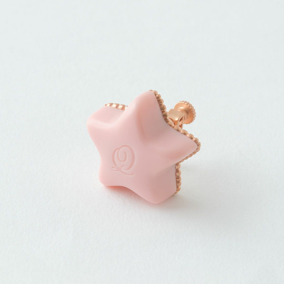 エトワールショコラ 星 イヤリング ピンク