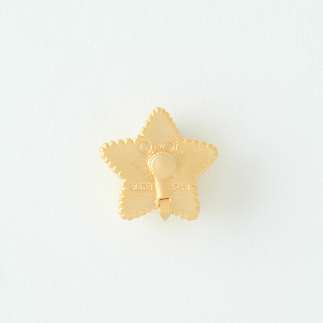 エトワールショコラ 星 イヤリング イエロー