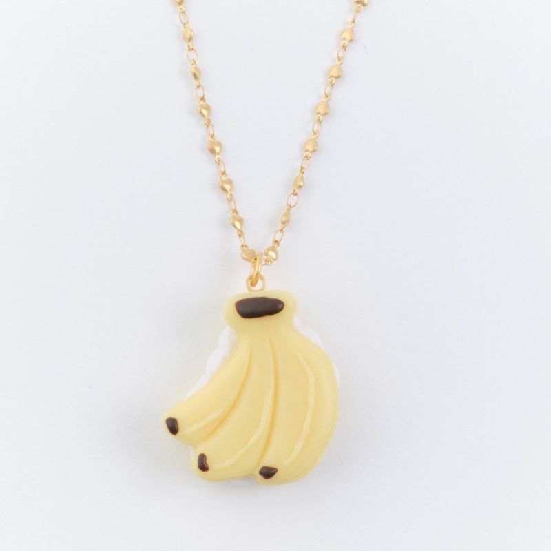 ザ・バナナマカロン ネックレス | Q-pot. ONLINE SHOP