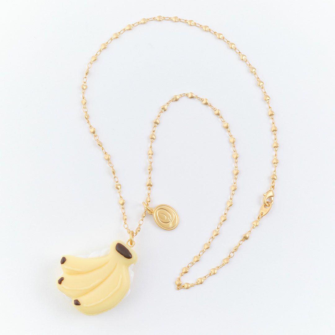 バナナマカロン ネックレス