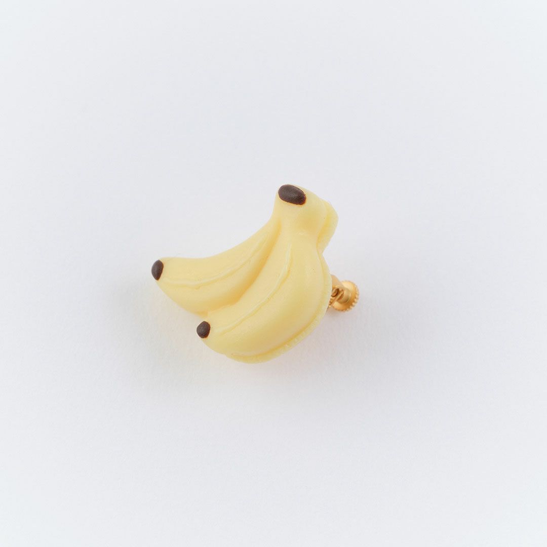 バナナマカロン イヤリング
