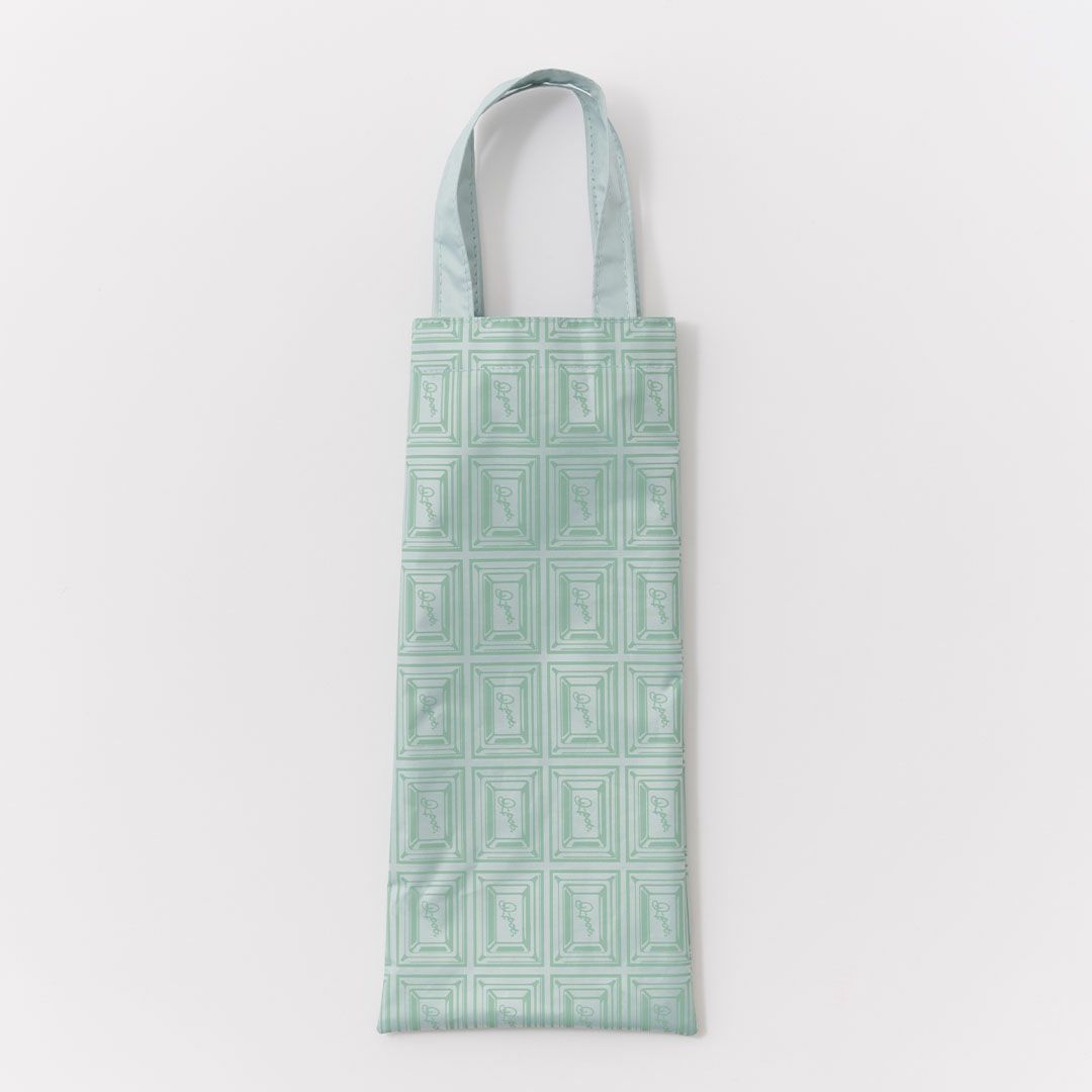 チョコミント　折りたたみ傘　晴れ雨兼用 99.9%以上