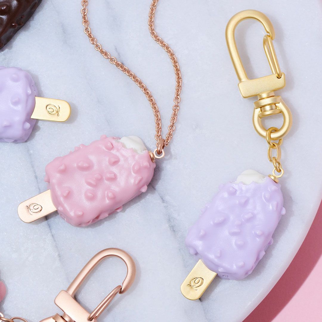 ブルーベリーチーズケーキアイスバー キーホルダー