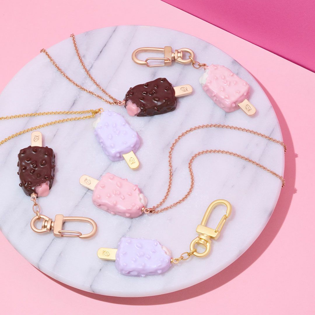ブルーベリーチーズケーキアイスバー キーホルダー