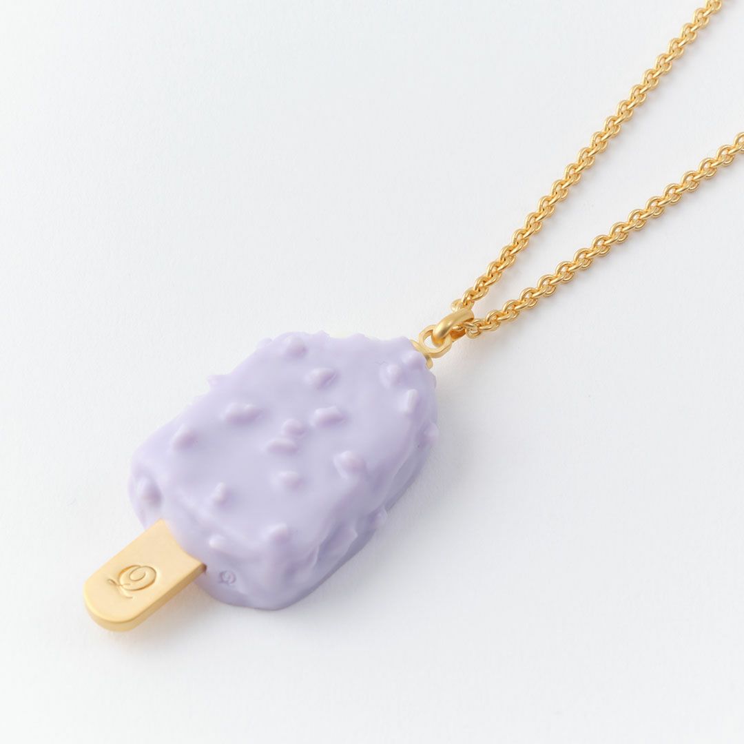 ブルーベリーチーズケーキ アイスバー ネックレス