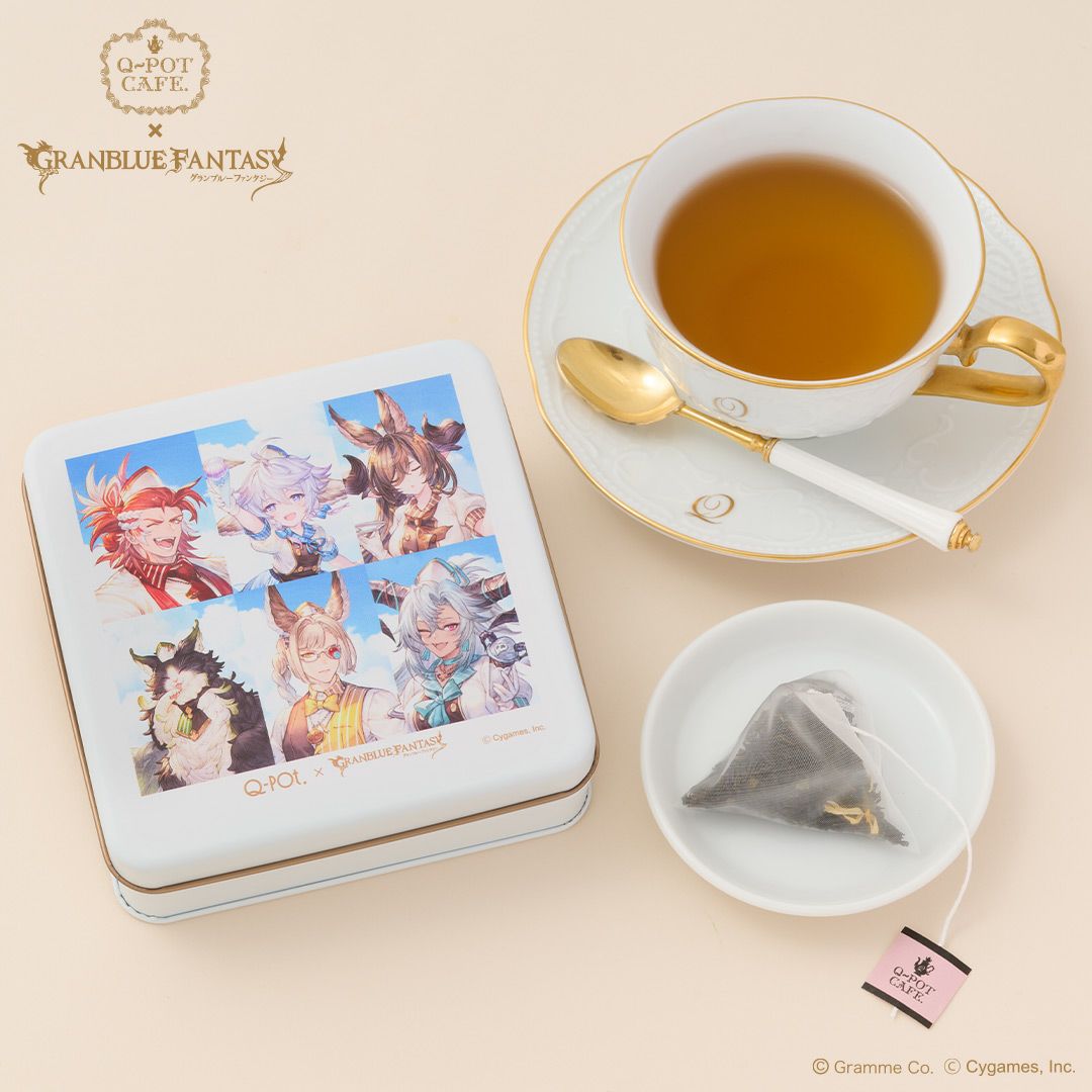 □Q-pot CAFE.□六竜 紅茶缶(スウィートウィークエンド)～ランダム 