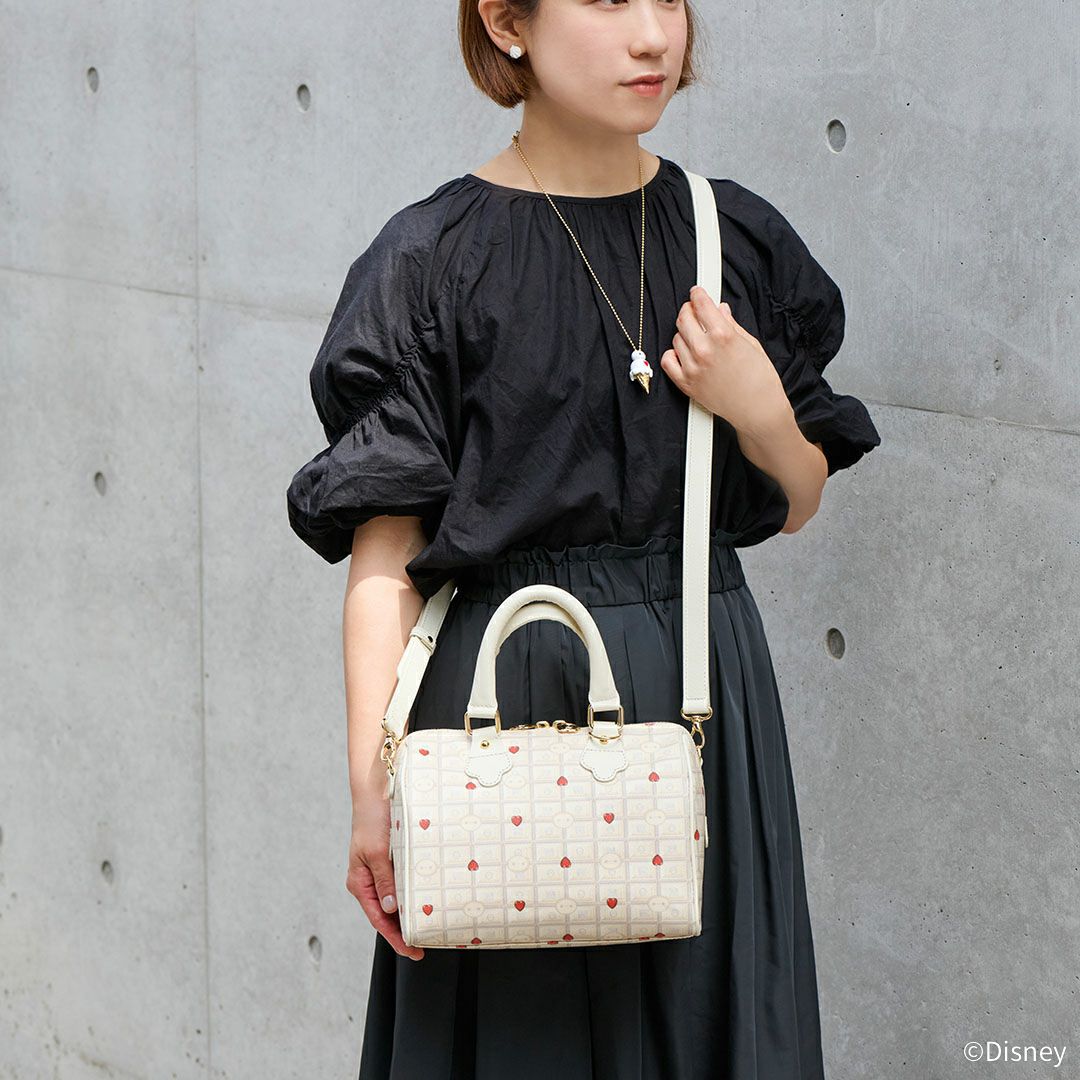 ベイマックス/チョコレート ミニ ボストンバッグ | Q-pot. ONLINE SHOP