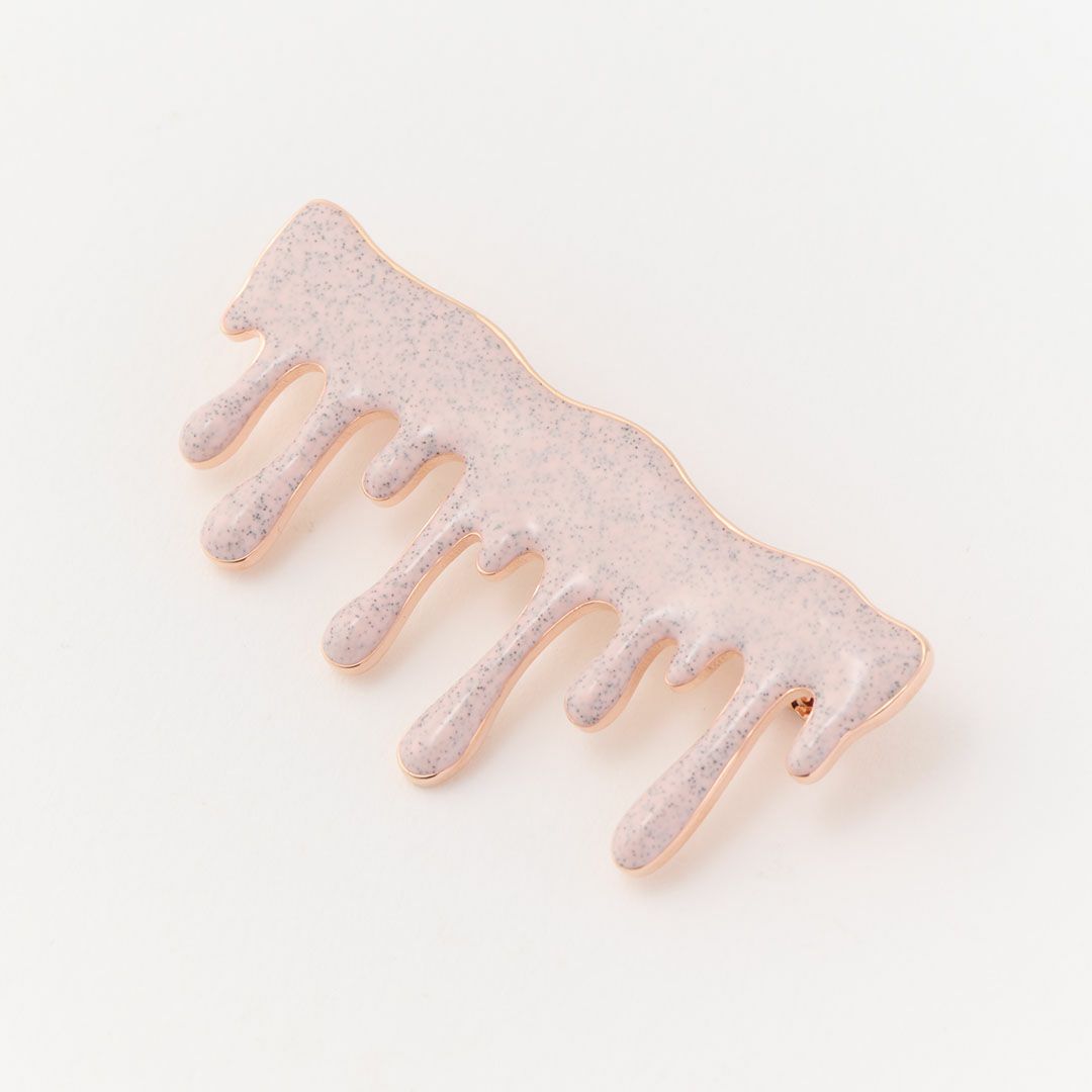 ストロベリーチョコレート　メルト　ブローチ