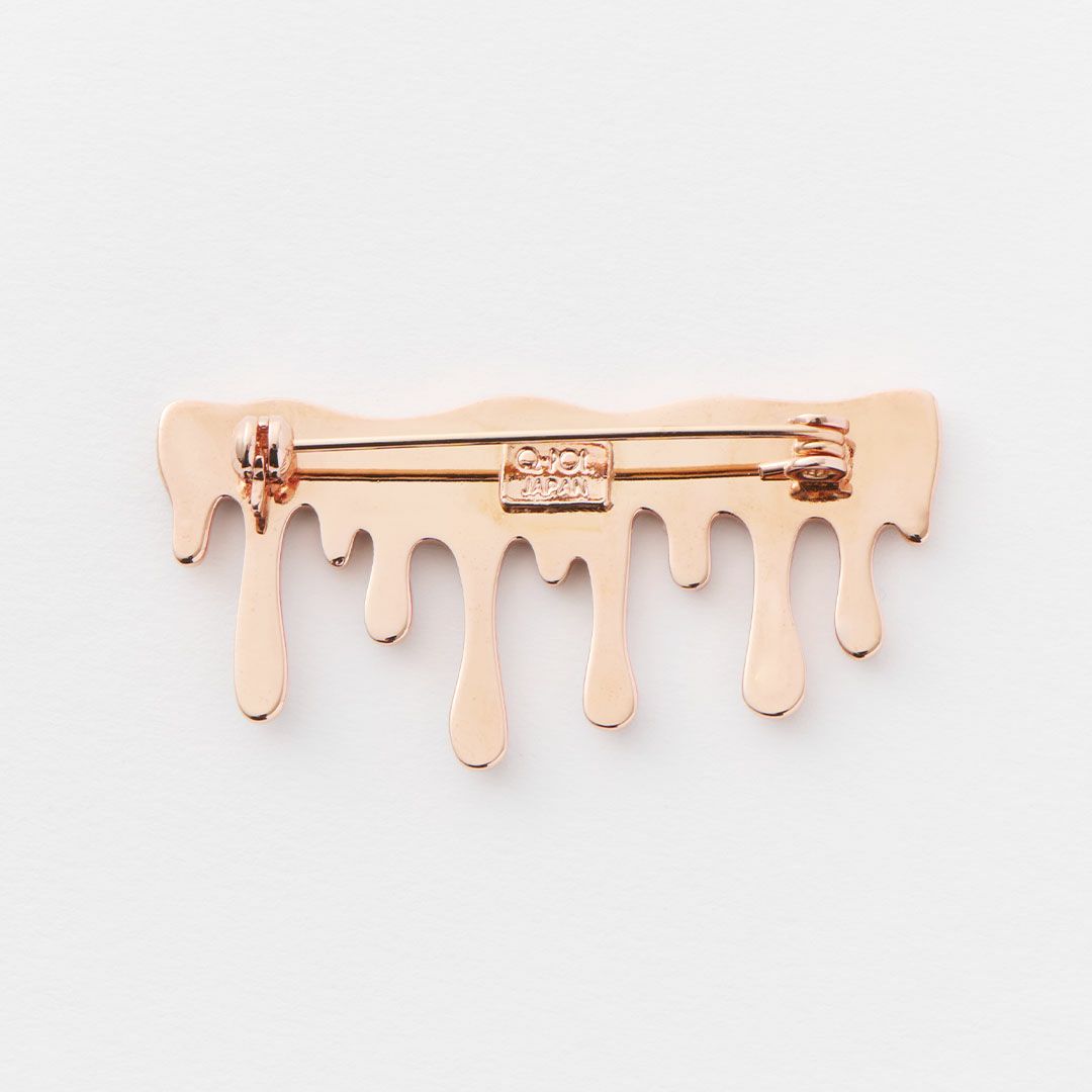 ストロベリーチョコレート　メルト　ブローチ