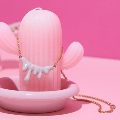 【先行発売】メルティーメルト ネックレス(ストロベリーチョコレート)