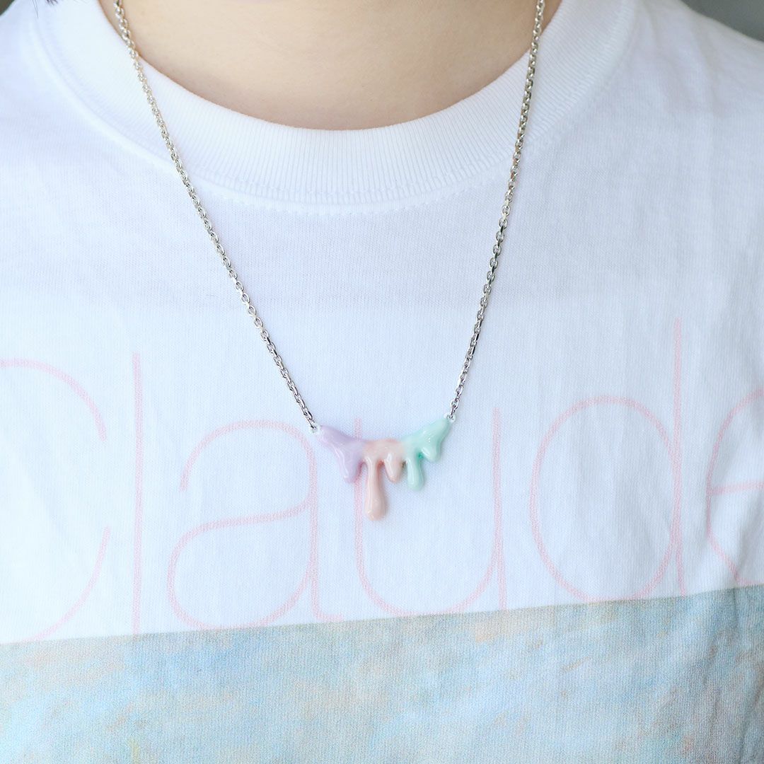 コットンキャンディ　メルト　ネックレス