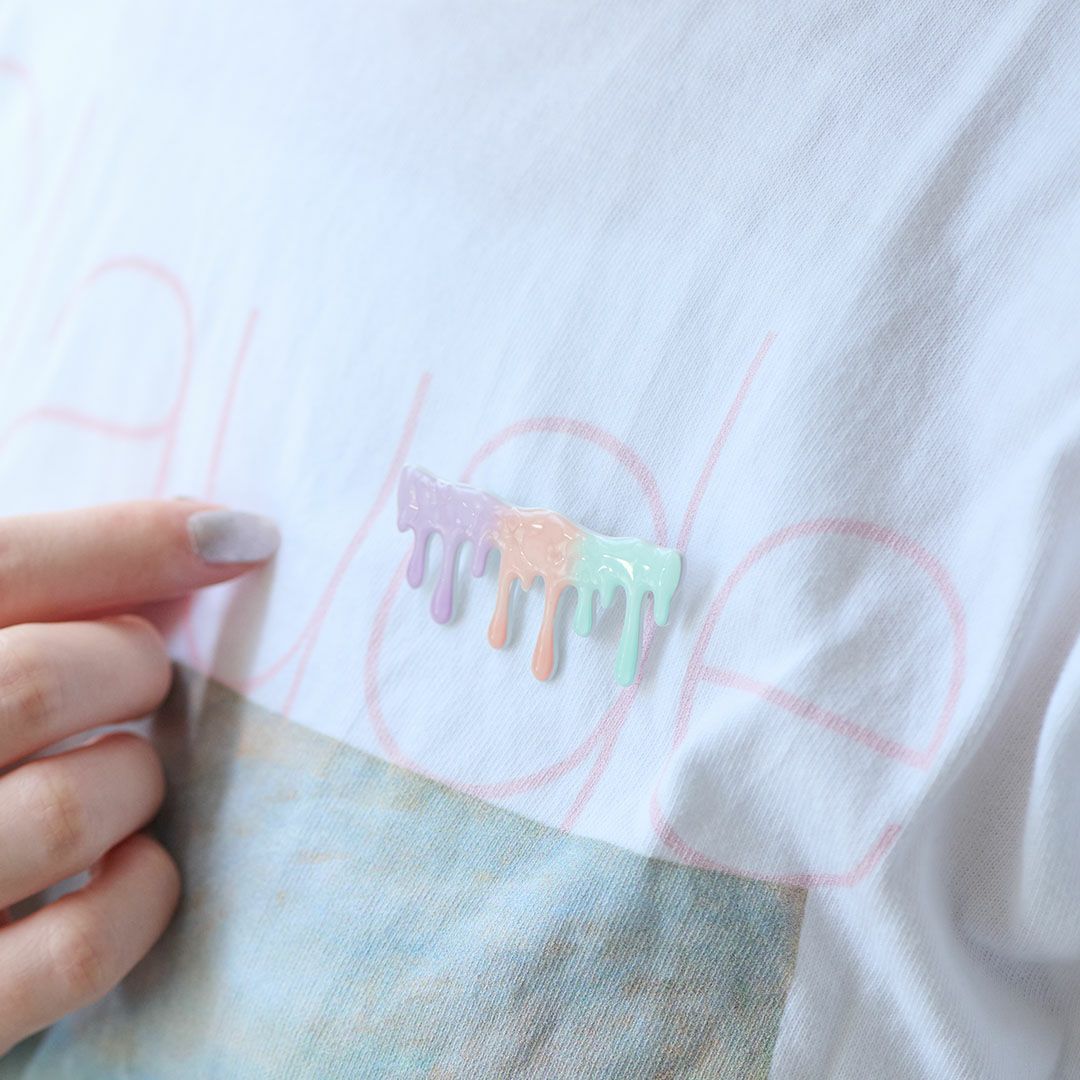 コットンキャンディ　メルト　ブローチ