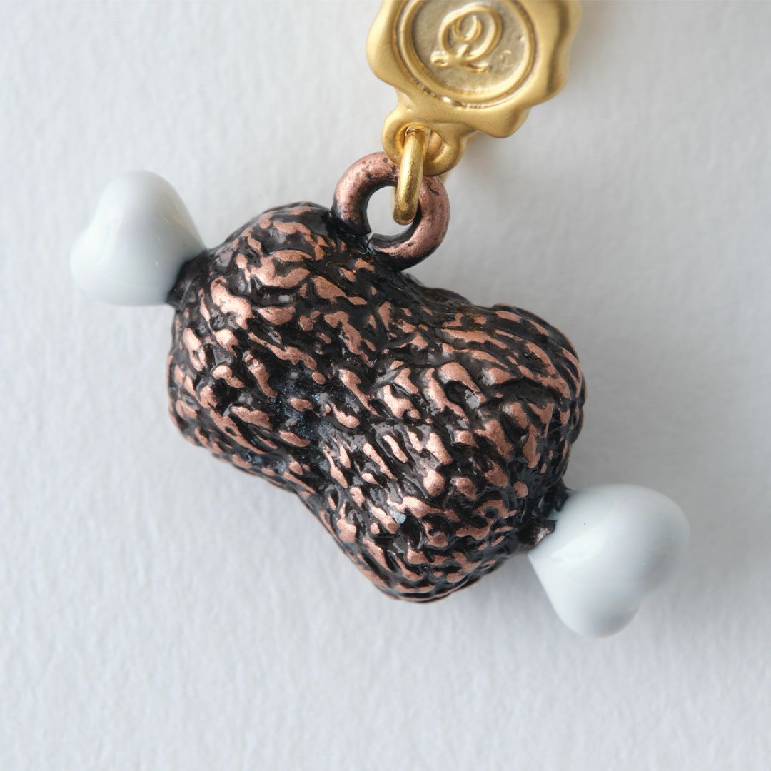 氷河期　マンモス　イヤリング