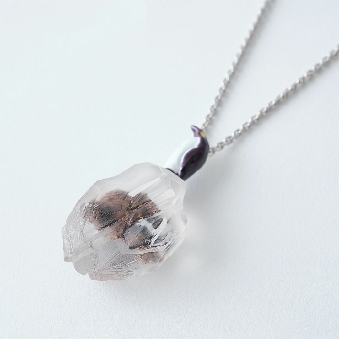 氷河期　マンモス　ネックレス