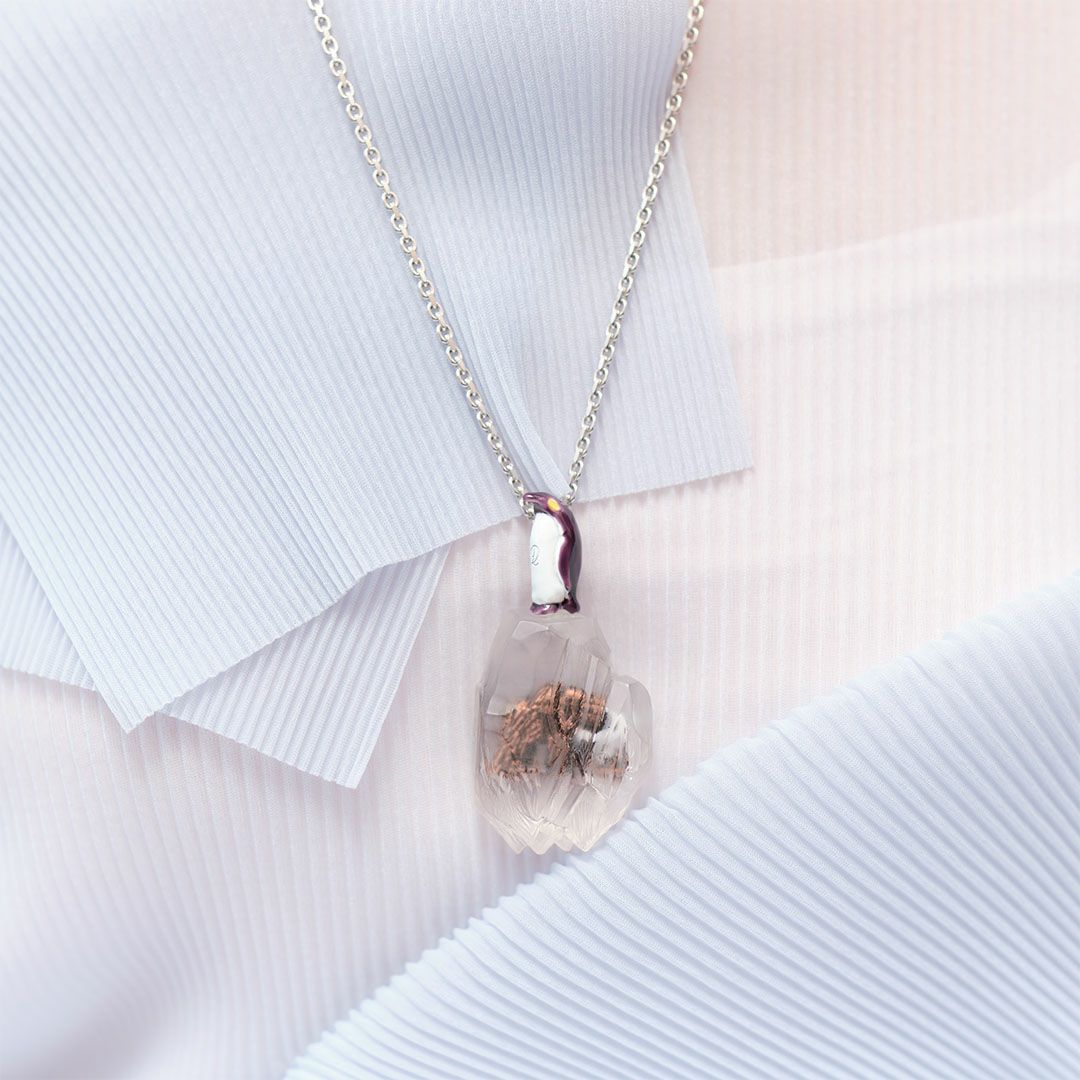 氷河期　マンモス　ネックレス