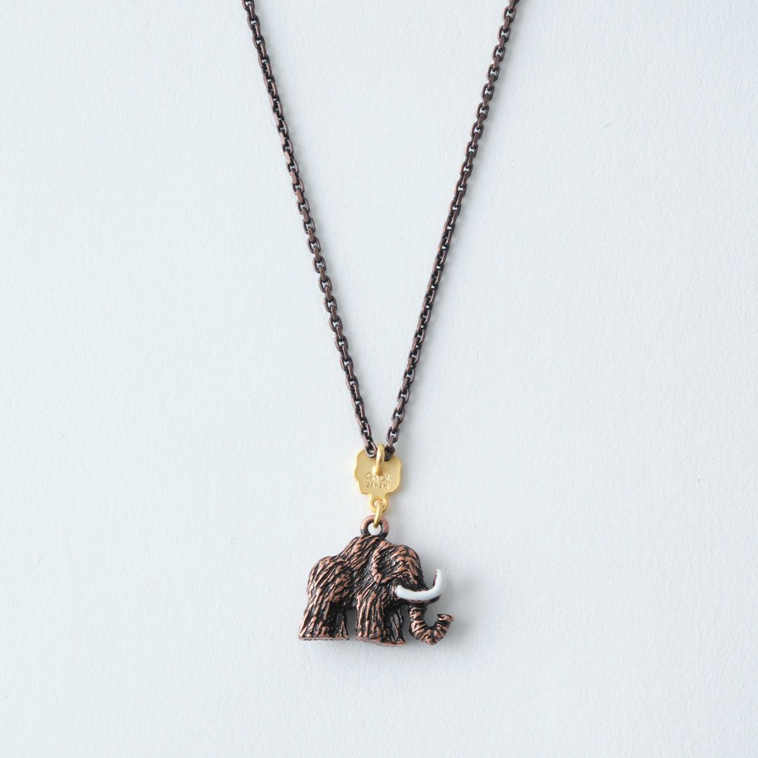 氷河期　マンモス　ネックレス