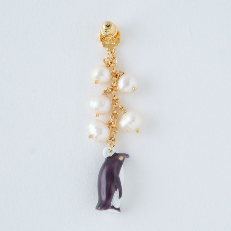 ペンギン バロック淡水パール ピアス | Q-pot. ONLINE SHOP