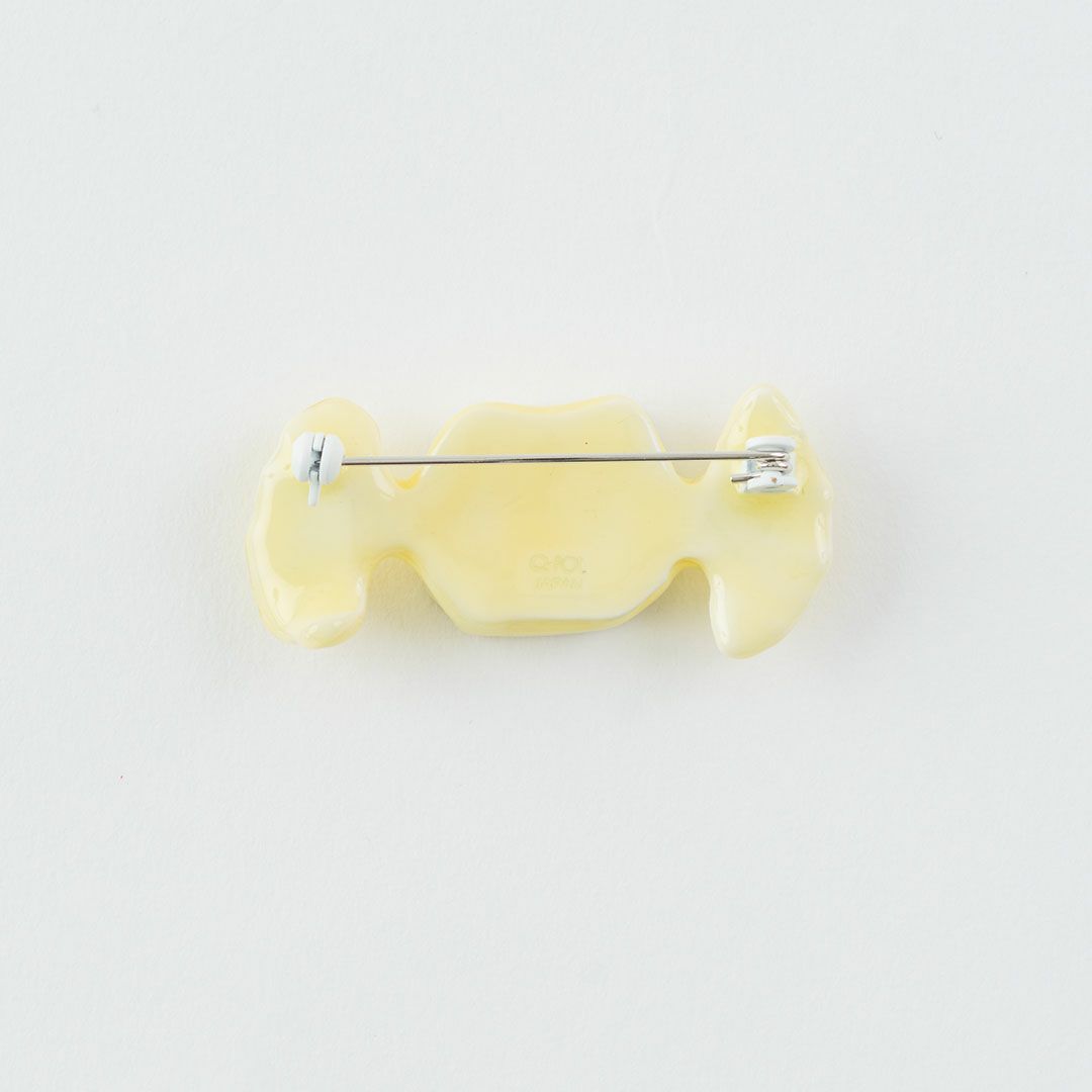 ミルキーキャンディー ブローチ レモン