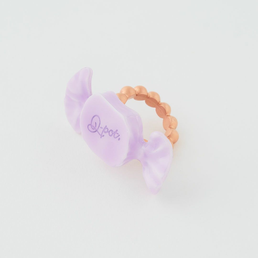 ミルキーキャンディー リング パープル