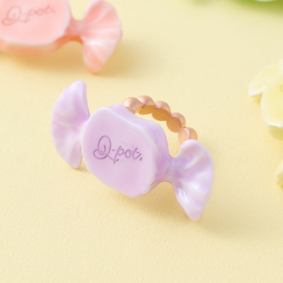 ミルキーキャンディー リング パープル