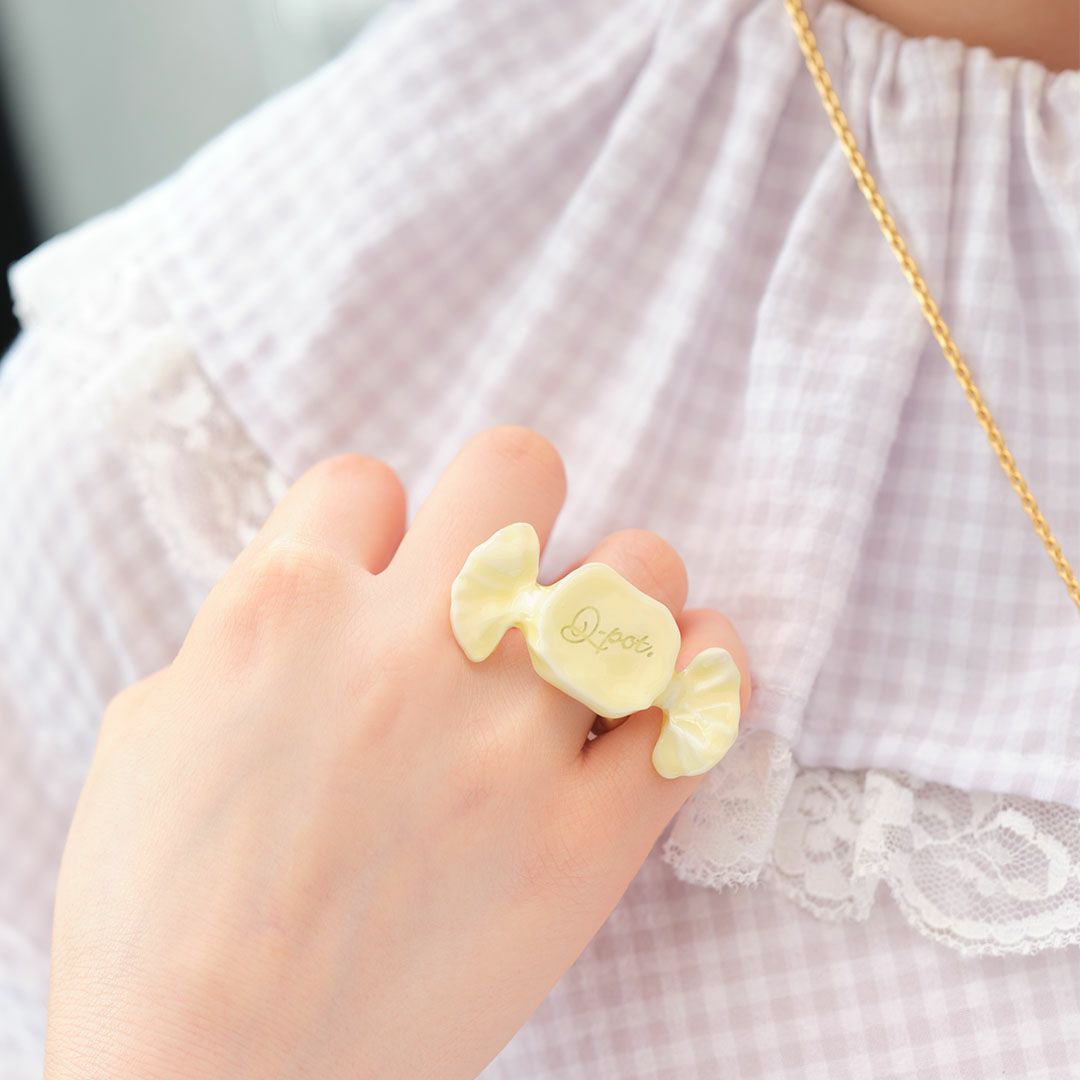 ミルキーキャンディー リング イエロー