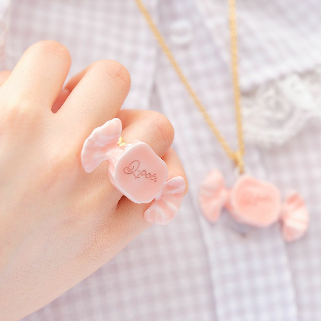 ミルキーキャンディー リング オレンジ