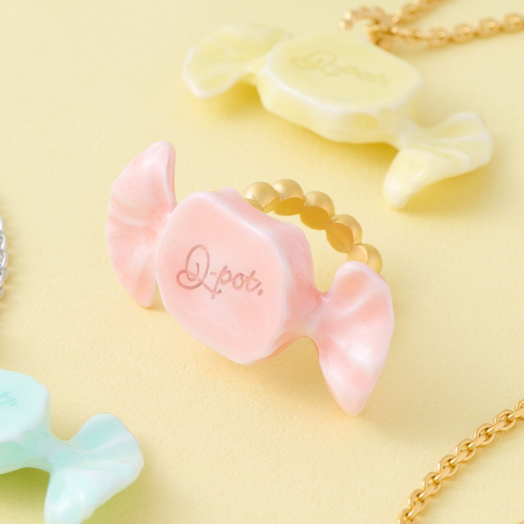 ミルキーキャンディー リング オレンジ