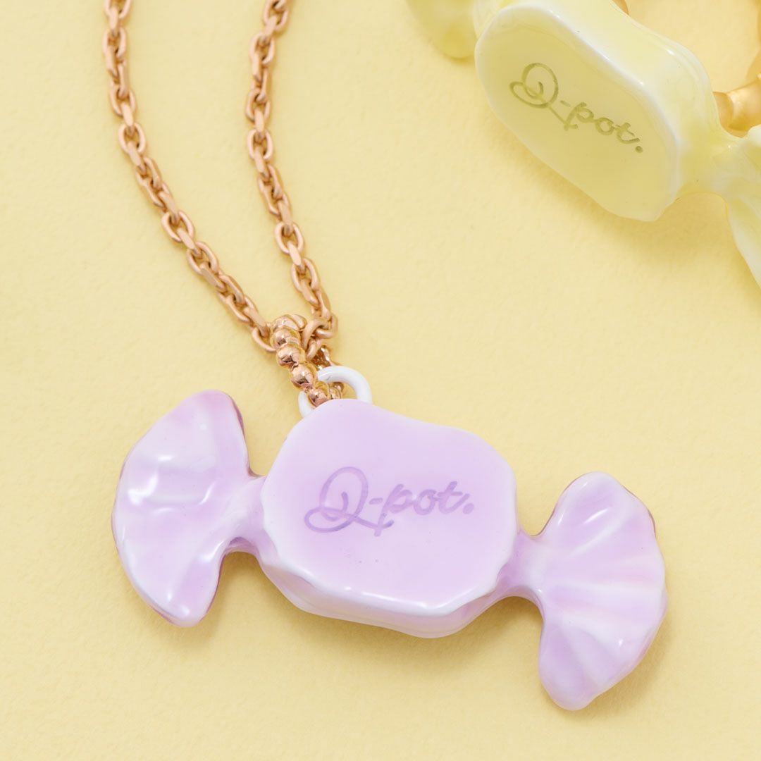 ミルキーキャンディー ネックレス パープル