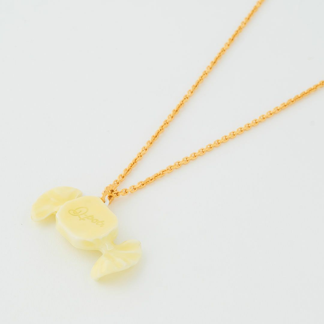 ミルキーキャンディー ネックレス イエロー