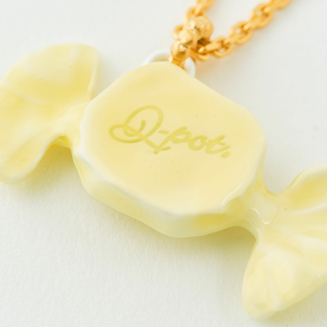 ミルキーキャンディー ネックレス イエロー